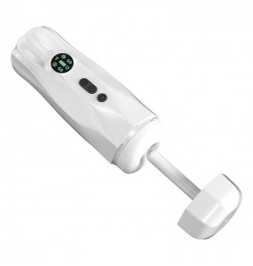 MizzZee - GT50 Sucking Vibrating Masturbator Cup (Chargeable - White)